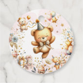 我々は信じ心底よ王室のり、幼児ベアー子供の誕生日 フェイバータグ (裏面)