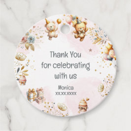 我々は信じ心底よ王室のり、幼児ベアー子供の誕生日 フェイバータグ