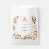 我々は信じ心底よ王室のり、幼児ベアー子供の誕生日 フェイバーバッグ (正面)