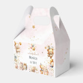 我々は信じ心底よ王室のり、幼児ベアー子供の誕生日 フェイバーボックス (裏面サイド)