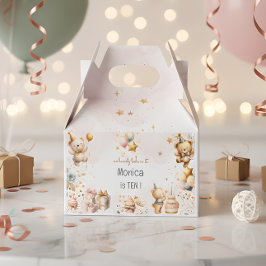 我々は信じ心底よ王室のり、幼児ベアー子供の誕生日 フェイバーボックス