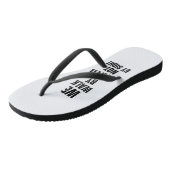 我々は信仰によって歩くのであって見るものではない。 ビーチサンダル (アングル)