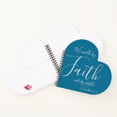 我々は信仰によって歩む ノートブック (内部)