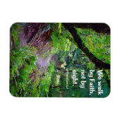 我々は信仰によって歩む マグネット (横)