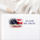 我々は信頼している ラベル (インサイチュ)