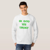 我々は信頼している Tシャツ (正面フル)
