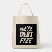 我々は借金がない！ トートバッグ (裏面)