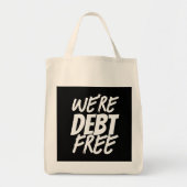 我々は借金がない！ トートバッグ (正面)