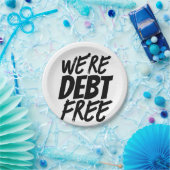 我々は借金がない ペーパープレート (パーティー)