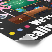 我々は先生の友人よりも、フラミンゴTシェル ポスター (角)