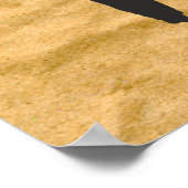 我々は全ての不機嫌はここにいる – 黒 ポスター (角)