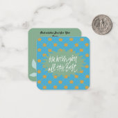 我々は全てをよ最高のく望ん: ノートカード (正面/裏面インサイチュ)