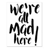 我々は全て不機嫌熱狂するである – 黒 ラバースタンプ (インプリント)