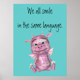 我々は全て同じスマイルのポスターで ポスター