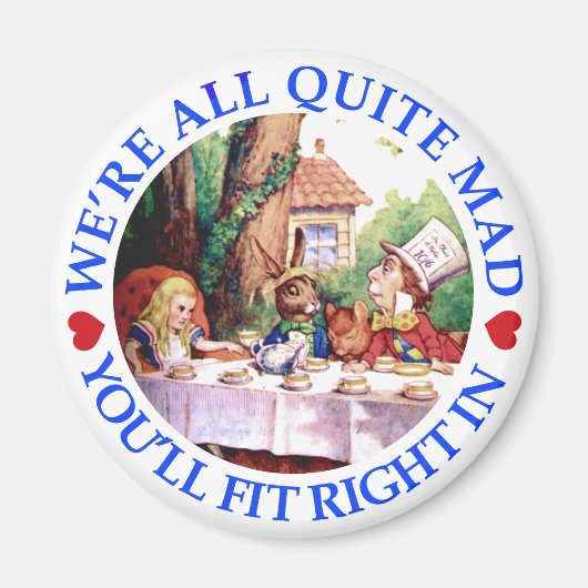 我々は全て完全な不機嫌だ、あなたは右にフィットする マグネット (正面)