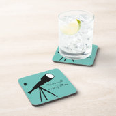 我々は全て星の望遠鏡で作られた引用文 コースター (右側)