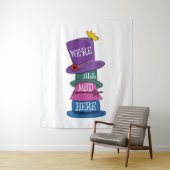 我々は全不機嫌ここ不機嫌ハッターアリスinワンダーランド タペストリー (インサイチュ)