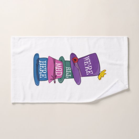 我々は全不機嫌ここ不機嫌ハッターアリスinワンダーランド ハンドタオル (ハンドタオル)