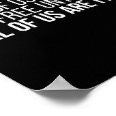 我々は全員が自由になるまで自由#3 ポスター (角)