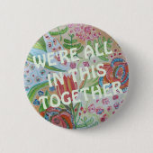 我々は全員この団結ボタンに参加している 缶バッジ (正面)