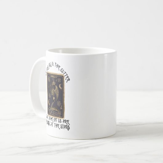 我々は全員の溝の中だが、いくつかの – Coffee Mug コーヒーマグカップ (正面左)