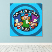 我々は全員不機嫌 キャンバスプリント (インサイチュ (ウッドフロア))