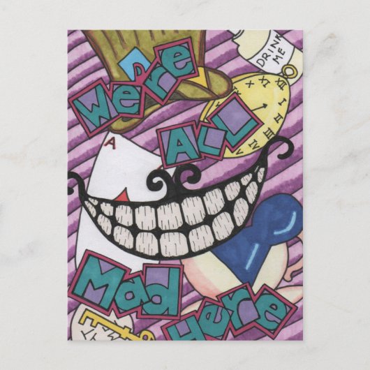 我々は全員不機嫌 ポストカード (正面)