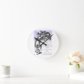 我々は全員不機嫌 ラウンド壁時計 (ホーム)