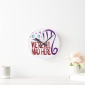 我々は全員不機嫌 ラウンド壁時計 (ホーム)