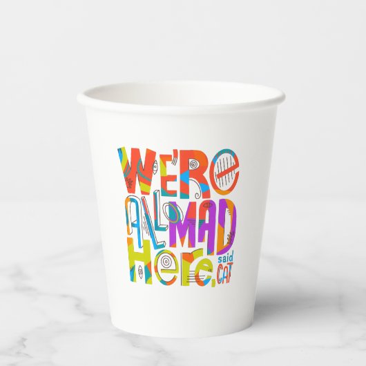 我々は全員不機嫌 紙コップ (正面)