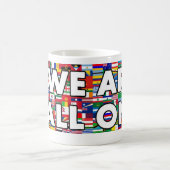 我々は全員017 コーヒーマグカップ (中央)