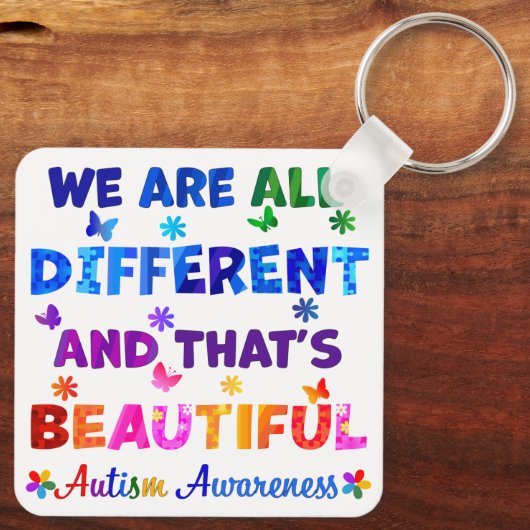 我々は全違う員 キーホルダー (裏面)