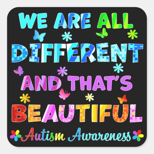 我々は全違う員 スクエアシール (正面)