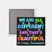 我々は全違う員 マグネット (正面/裏面)