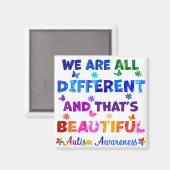 我々は全違う員 マグネット (正面/裏面)