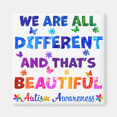 我々は全違う員 マグネット (正面)