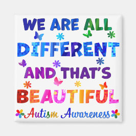 我々は全違う員 マグネット