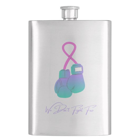 我々は公平に戦わない フラスク (正面)