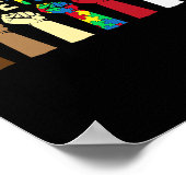 我々は共にパズル感動的自閉症に気付く ポスター (角)