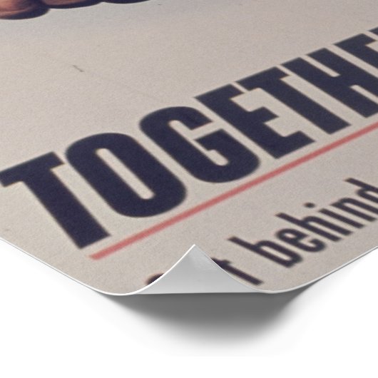 我々は共に勝つ ポスター (角)