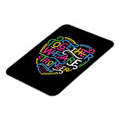 我々は共に強い マグネット (左側)