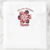 我々は共に強い ラウンドシール (バッグ)