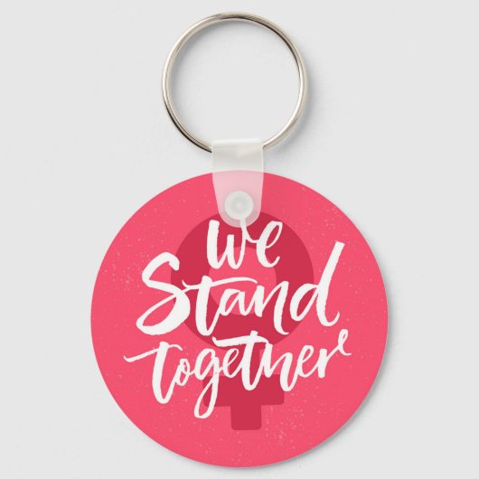 我々は共に立つ キーホルダー (正面)