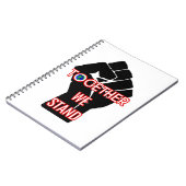 我々は共に立つ ノートブック (左側)