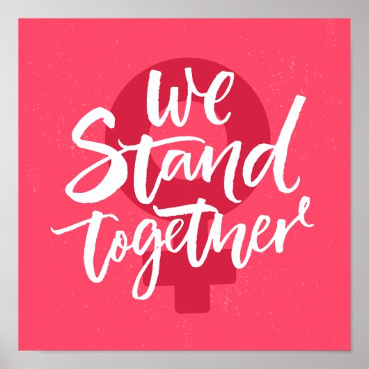 我々は共に立つ ポスター (正面)