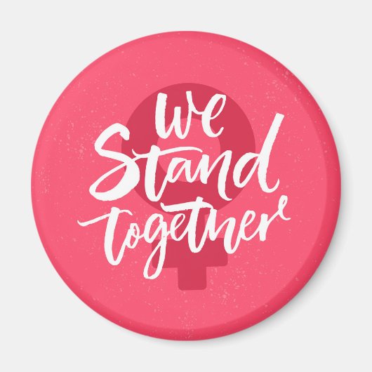 我々は共に立つ マグネット (正面)