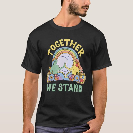 我々は共に立つ Tシャツ (正面)