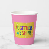 我々は共に輝く 紙コップ (正面)