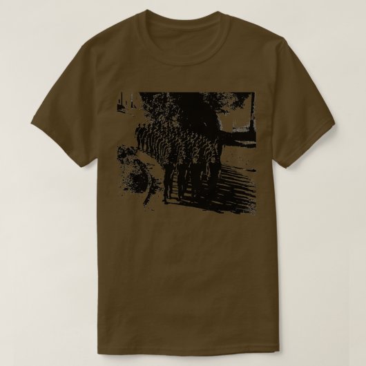 我々は兵士1だった Tシャツ (デザイン正面)