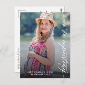 我々は写真妊娠の発表を期待している ポストカード (正面/裏面)